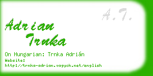 adrian trnka business card